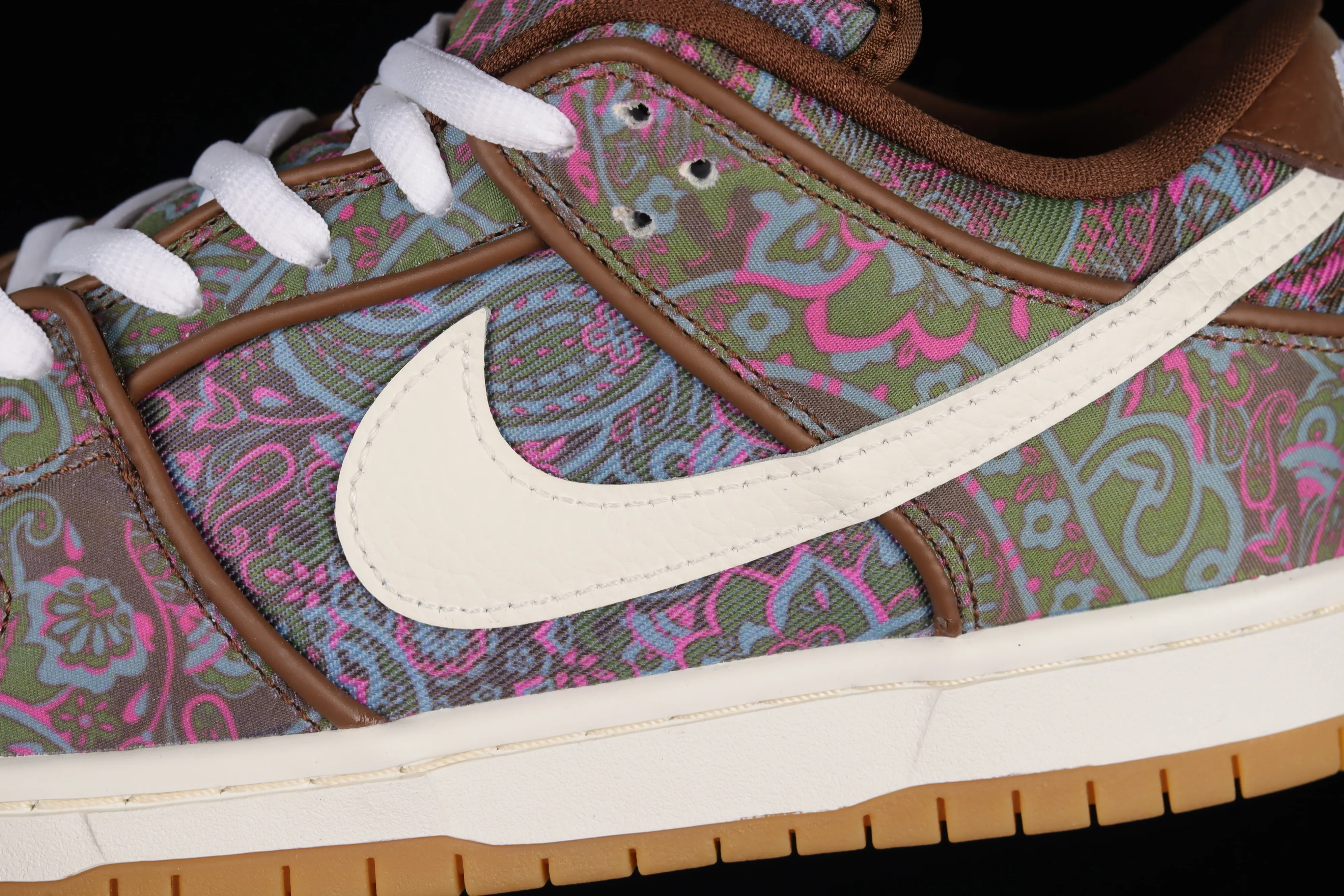 All categories Nk SB Dunk series Nk SB Dunk Low low-top sneakers F version Nk SB Dunk Low "Paisley" new cashew flower SB low-top sports and leisure sneakers DH7534-200